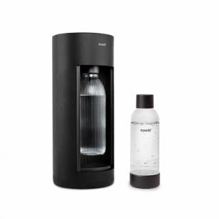 Mysoda Glassy kolsyremaskin, Svart