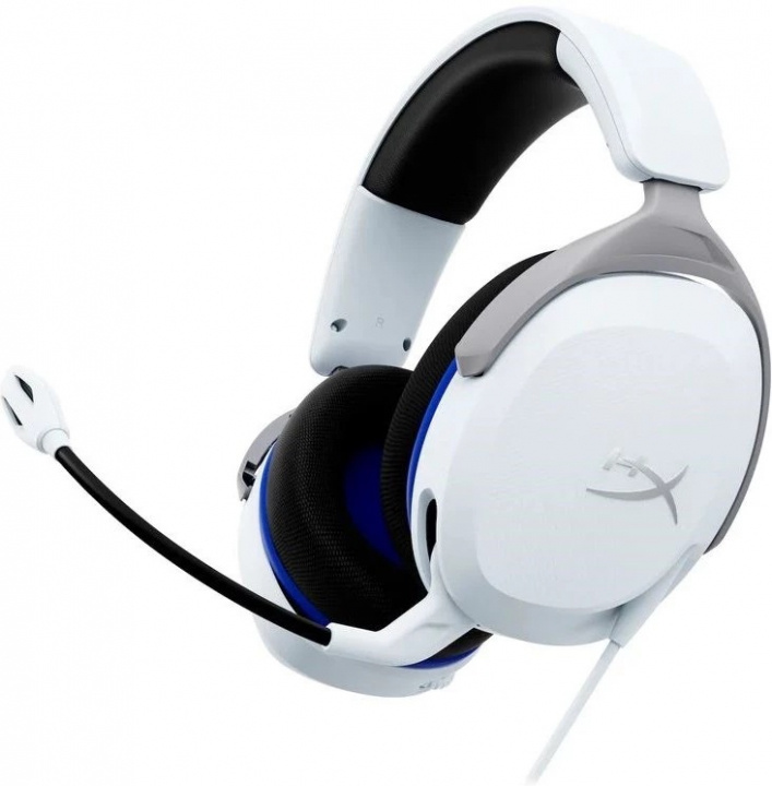HyperX Cloud Stinger 2 Core - Gaming Headset for PlayStation White i gruppen HEMELEKTRONIK / Spelkonsoler & Tillbehör / Sony PlayStation 5 / Tillbehör hos TP E-commerce Nordic AB (A22796)