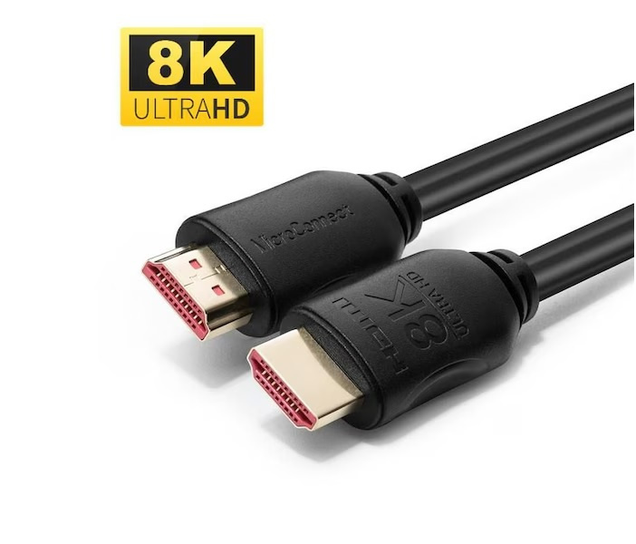 MicroConnect 8K HDMI-kabel | 3 m | Svart i gruppen HEMELEKTRONIK / Kablar & Adaptrar / HDMI / Kablar hos TP E-commerce Nordic AB (A22841)