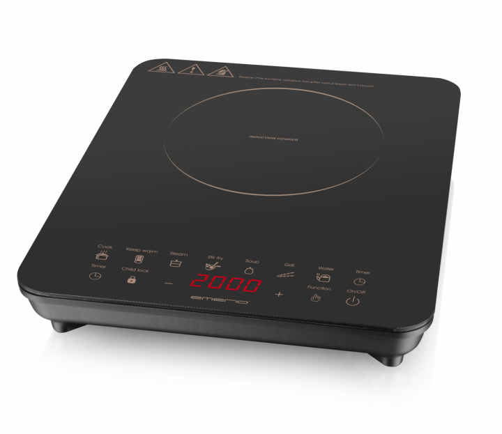Emerio IP-130373 Induktionsplatta i gruppen HEM, HUSHÅLL & TRÄDGÅRD / Hushållsmaskiner / Bänkspisar & Kokplattor hos TP E-commerce Nordic AB (A22928)