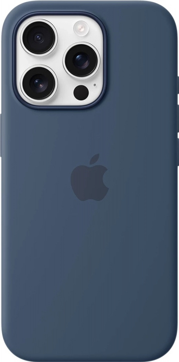 Apple iPhone 16 Pro Silicone Case with MagSafe - Denim i gruppen SMARTPHONE & SURFPLATTOR / Mobilskydd / Apple / iPhone 16 hos TP E-commerce Nordic AB (A22945)