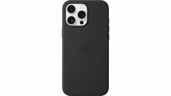 Apple iPhone 16 Pro Max Silicone Case with MagSafe - Black i gruppen SMARTPHONE & SURFPLATTOR / Mobilskydd / Apple / iPhone 16 hos TP E-commerce Nordic AB (A22946)