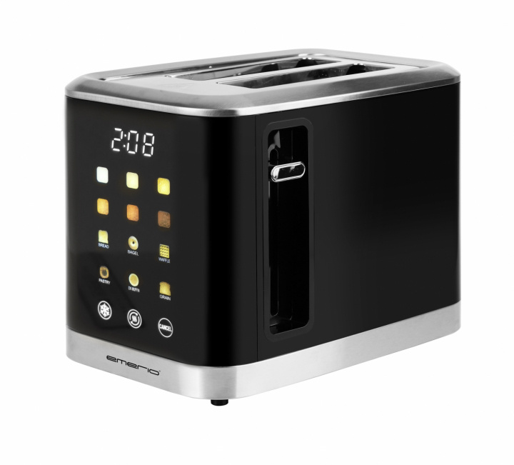 Emerio TO-132743 Lyxig brödrost med digital display och touchkontroll i gruppen HEM, HUSHÅLL & TRÄDGÅRD / Hushållsmaskiner / Brödrostar & Bordsgrillar / Brödrostar hos TP E-commerce Nordic AB (A22965)
