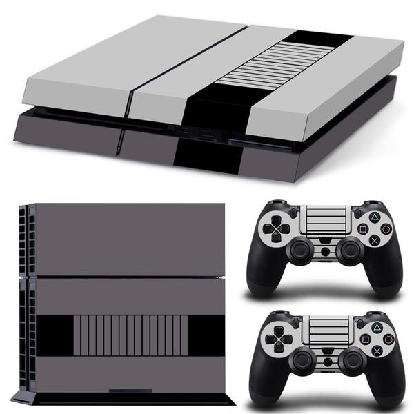 Retro NES liknande PS4 Skin i gruppen HEMELEKTRONIK / Spelkonsoler & Tillbehör / Sony PlayStation 4 hos TP E-commerce Nordic AB (A23067)