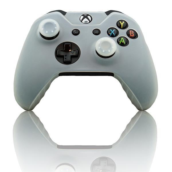 Silikonhölje till XBOX One-kontroll, Transparent i gruppen HEMELEKTRONIK / Spelkonsoler & Tillbehör / Xbox One / Tillbehör hos TP E-commerce Nordic AB (A23074)