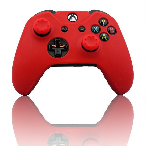 Silikonhölje till XBOX One-kontroll, Röd i gruppen HEMELEKTRONIK / Spelkonsoler & Tillbehör / Xbox One hos TP E-commerce Nordic AB (A23100)