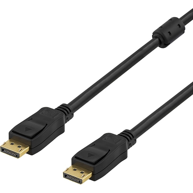 Deltaco DisplayPort 1.2 kabel (2 m) i gruppen DATORER & KRINGUTRUSTNING / Datorkablar / DisplayPort / Kablar hos TP E-commerce Nordic AB (A23107)