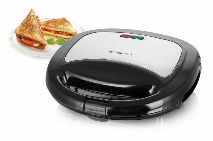 Emerio Smörgåsgrill ST-120889 i gruppen HEM, HUSHÅLL & TRÄDGÅRD / Hushållsmaskiner / Brödrostar & Bordsgrillar / Bordsgrillar & Raclette hos TP E-commerce Nordic AB (A23181)