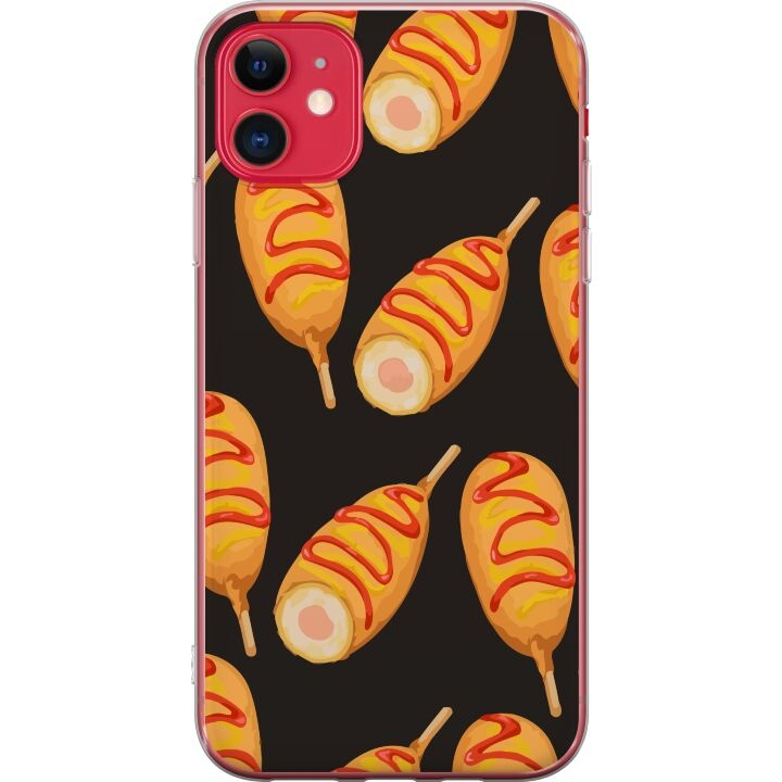 Mobilskal till Apple iPhone 11 med Kycklingklubba motiv i gruppen SMARTPHONE & SURFPLATTOR / Mobilskydd / Apple / iPhone 11 hos TP E-commerce Nordic AB (A50036)