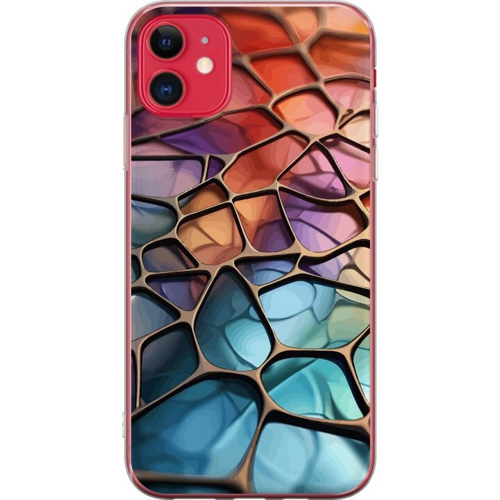 Mobilskal till Apple iPhone 11 med Metalliskt mönster motiv i gruppen SMARTPHONE & SURFPLATTOR / Mobilskydd / Apple / iPhone 11 hos TP E-commerce Nordic AB (A50037)