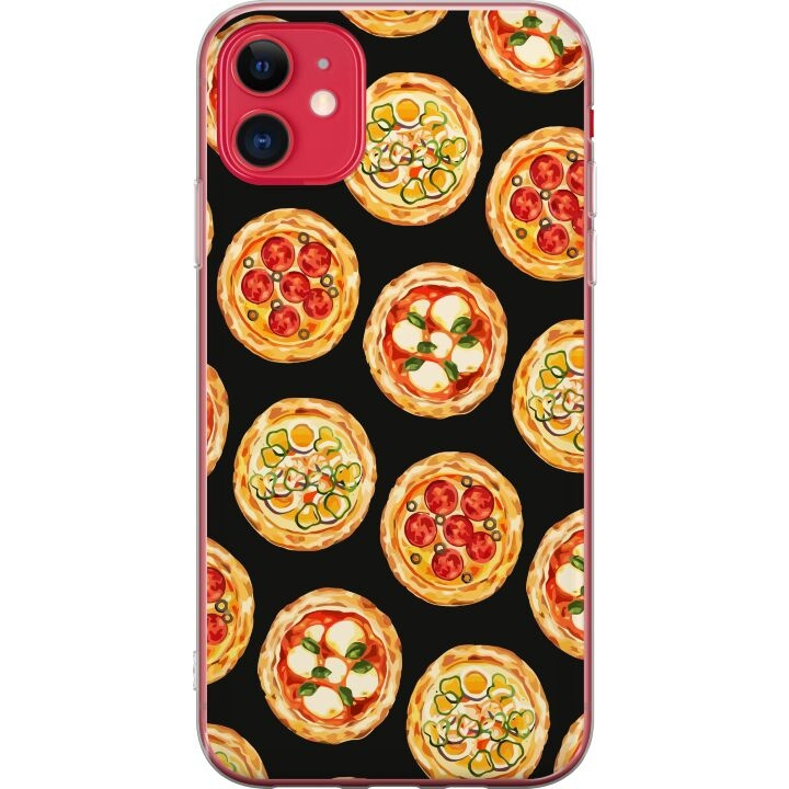 Mobilskal till Apple iPhone 11 med Pizza motiv i gruppen SMARTPHONE & SURFPLATTOR / Mobilskydd / Apple / iPhone 11 hos TP E-commerce Nordic AB (A50040)