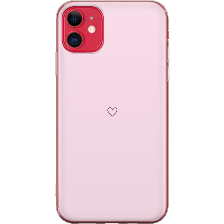 Mobilskal till Apple iPhone 11 med Hjärta motiv i gruppen SMARTPHONE & SURFPLATTOR / Mobilskydd / Apple / iPhone 11 hos TP E-commerce Nordic AB (A50046)