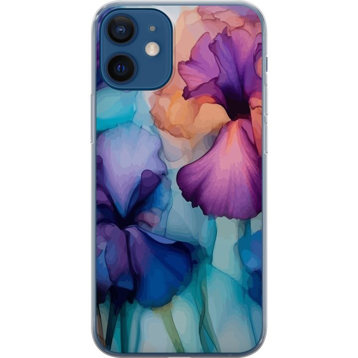 Mobilskal till Apple iPhone 12 med Magiska blommor motiv i gruppen SMARTPHONE & SURFPLATTOR / Mobilskydd / Apple / iPhone 12/12 Pro hos TP E-commerce Nordic AB (A50192)