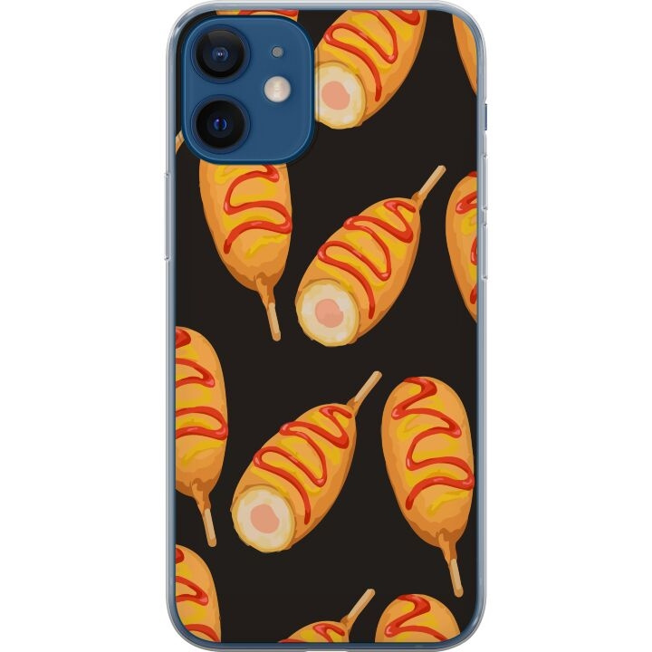 Mobilskal till Apple iPhone 12 med Kycklingklubba motiv i gruppen SMARTPHONE & SURFPLATTOR / Mobilskydd / Apple / iPhone 12/12 Pro hos TP E-commerce Nordic AB (A50198)