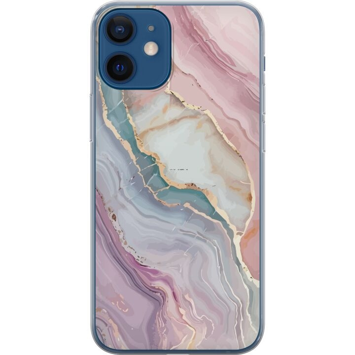 Mobilskal till Apple iPhone 12 med Marmor motiv i gruppen SMARTPHONE & SURFPLATTOR / Mobilskydd / Apple / iPhone 12/12 Pro hos TP E-commerce Nordic AB (A50211)