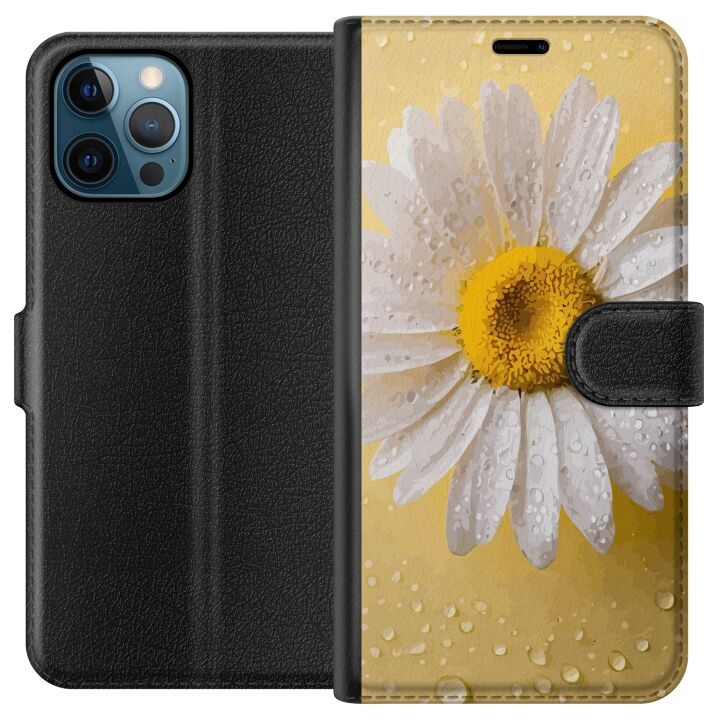 Plånboksfodral till Apple iPhone 12 Pro med Porslinsblomma motiv i gruppen SMARTPHONE & SURFPLATTOR / Mobilskydd / Apple / iPhone 12/12 Pro hos TP E-commerce Nordic AB (A50270)