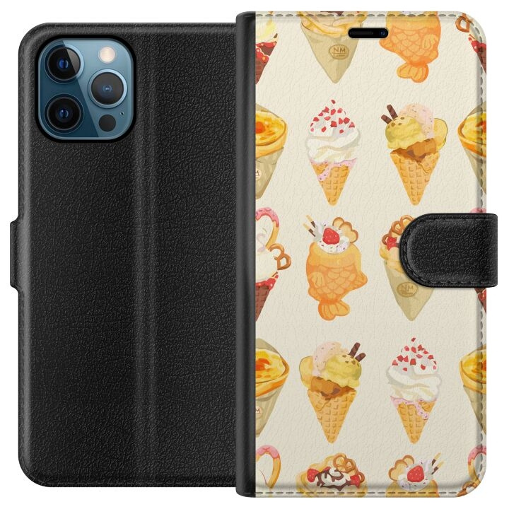 Plånboksfodral till Apple iPhone 12 Pro med Glassigt motiv i gruppen SMARTPHONE & SURFPLATTOR / Mobilskydd / Apple / iPhone 12/12 Pro hos TP E-commerce Nordic AB (A50281)