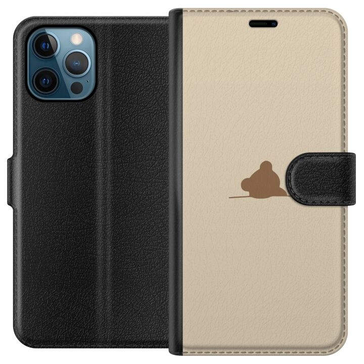 Plånboksfodral till Apple iPhone 12 Pro med Nalle motiv i gruppen SMARTPHONE & SURFPLATTOR / Mobilskydd / Apple / iPhone 12/12 Pro hos TP E-commerce Nordic AB (A50290)