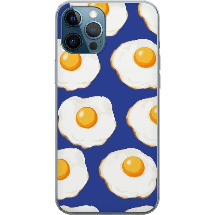 Mobilskal till Apple iPhone 12 Pro med Stekta ägg motiv i gruppen SMARTPHONE & SURFPLATTOR / Mobilskydd / Apple / iPhone 12/12 Pro hos TP E-commerce Nordic AB (A50303)
