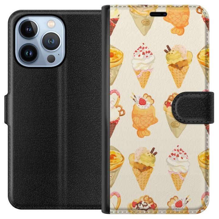 Plånboksfodral till Apple iPhone 13 Pro med Glassigt motiv i gruppen SMARTPHONE & SURFPLATTOR / Mobilskydd / Apple / iPhone 13 Pro hos TP E-commerce Nordic AB (A50497)