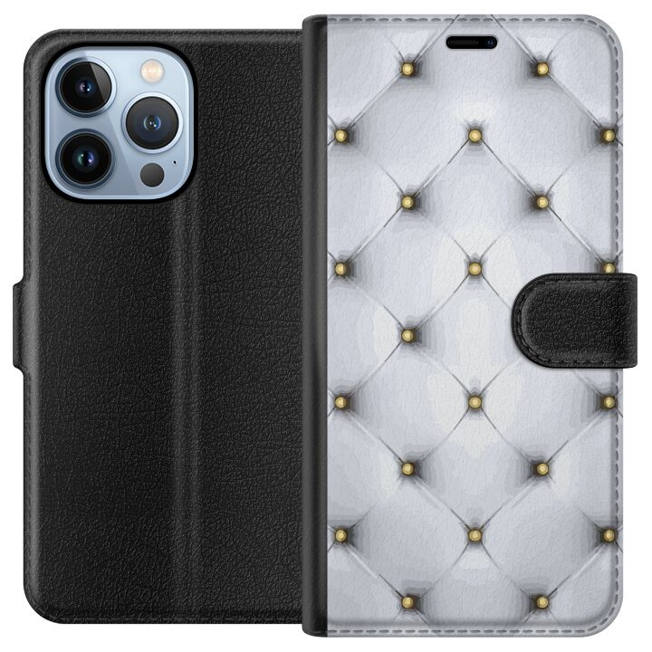 Plånboksfodral till Apple iPhone 13 Pro med Lyxigt motiv i gruppen SMARTPHONE & SURFPLATTOR / Mobilskydd / Apple / iPhone 13 Pro hos TP E-commerce Nordic AB (A50500)
