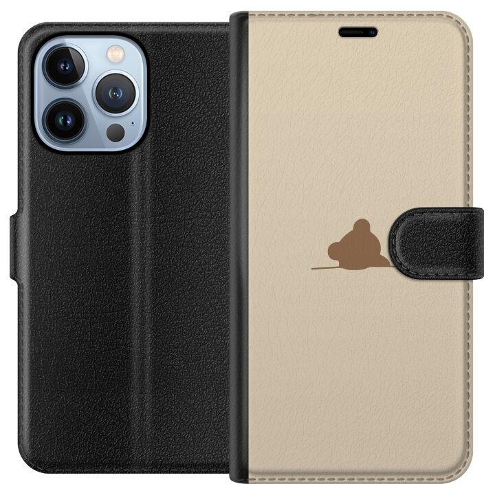 Plånboksfodral till Apple iPhone 13 Pro med Nalle motiv i gruppen SMARTPHONE & SURFPLATTOR / Mobilskydd / Apple / iPhone 13 Pro hos TP E-commerce Nordic AB (A50506)