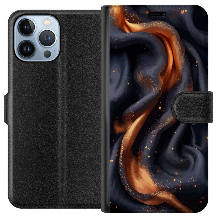 Plånboksfodral till Apple iPhone 13 Pro Max med Eldigt silke motiv i gruppen SMARTPHONE & SURFPLATTOR / Mobilskydd / Apple / iPhone 13 Pro Max hos TP E-commerce Nordic AB (A50541)
