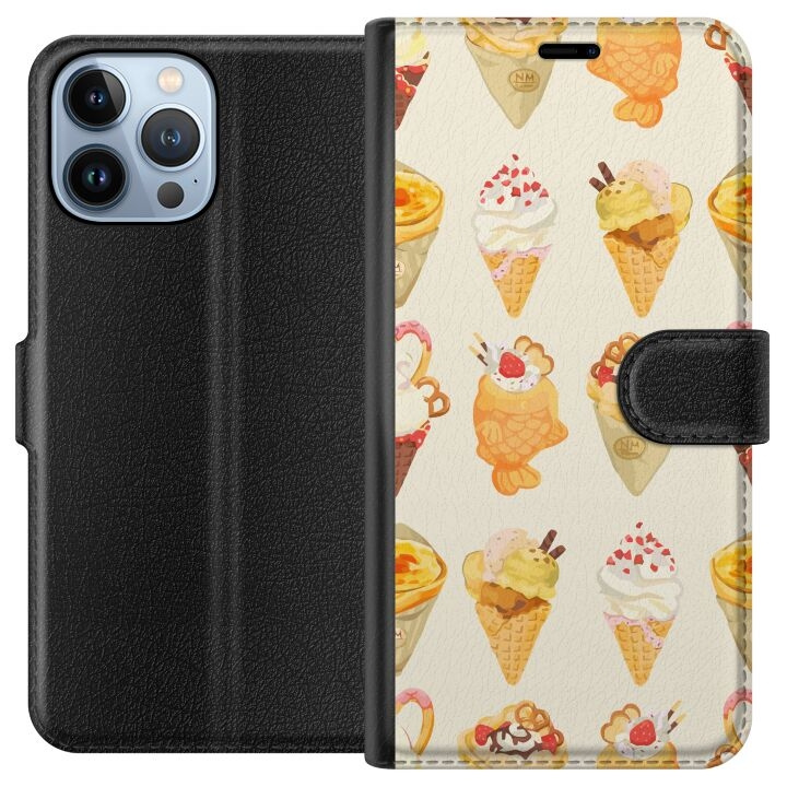 Plånboksfodral till Apple iPhone 13 Pro Max med Glassigt motiv i gruppen SMARTPHONE & SURFPLATTOR / Mobilskydd / Apple / iPhone 13 Pro Max hos TP E-commerce Nordic AB (A50551)