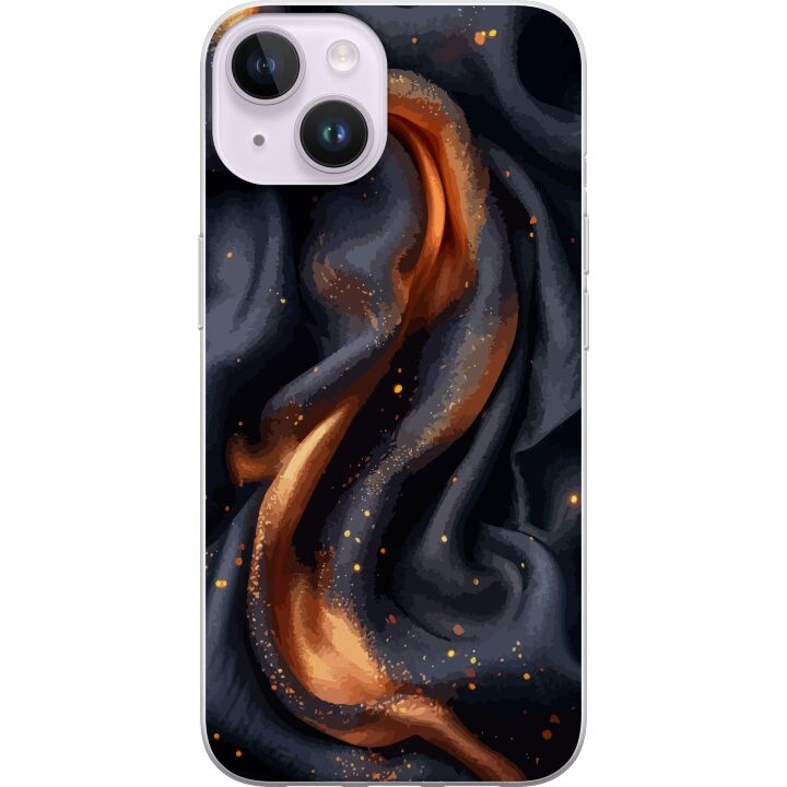 Mobilskal till Apple iPhone 14 med Eldigt silke motiv i gruppen SMARTPHONE & SURFPLATTOR / Mobilskydd / Apple / iPhone 14 hos TP E-commerce Nordic AB (A50622)