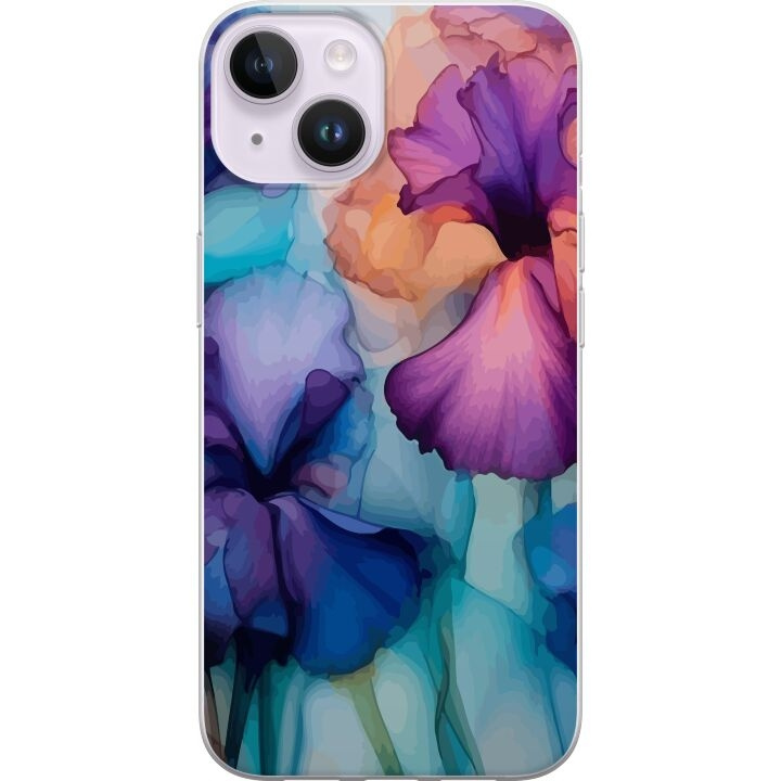 Mobilskal till Apple iPhone 14 med Magiska blommor motiv i gruppen SMARTPHONE & SURFPLATTOR / Mobilskydd / Apple / iPhone 14 hos TP E-commerce Nordic AB (A50624)