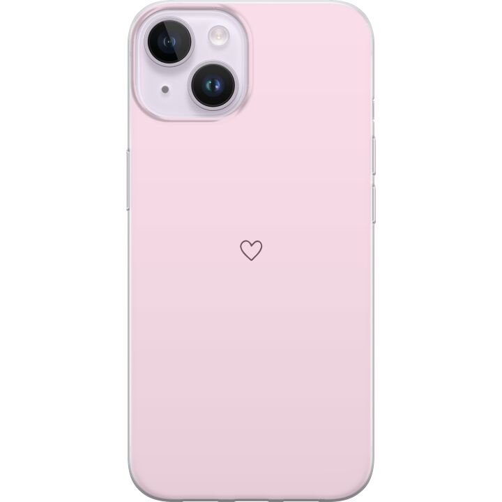 Mobilskal till Apple iPhone 14 med Hjärta motiv i gruppen SMARTPHONE & SURFPLATTOR / Mobilskydd / Apple / iPhone 14 hos TP E-commerce Nordic AB (A50640)