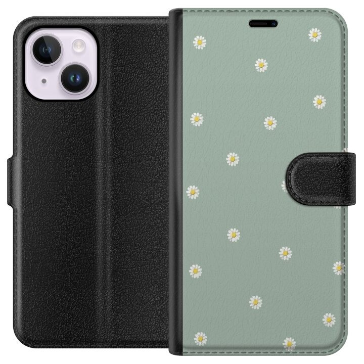 Plånboksfodral till Apple iPhone 15 Plus med Prästkragar motiv i gruppen SMARTPHONE & SURFPLATTOR / Mobilskydd / Apple / iPhone 15 hos TP E-commerce Nordic AB (A50922)