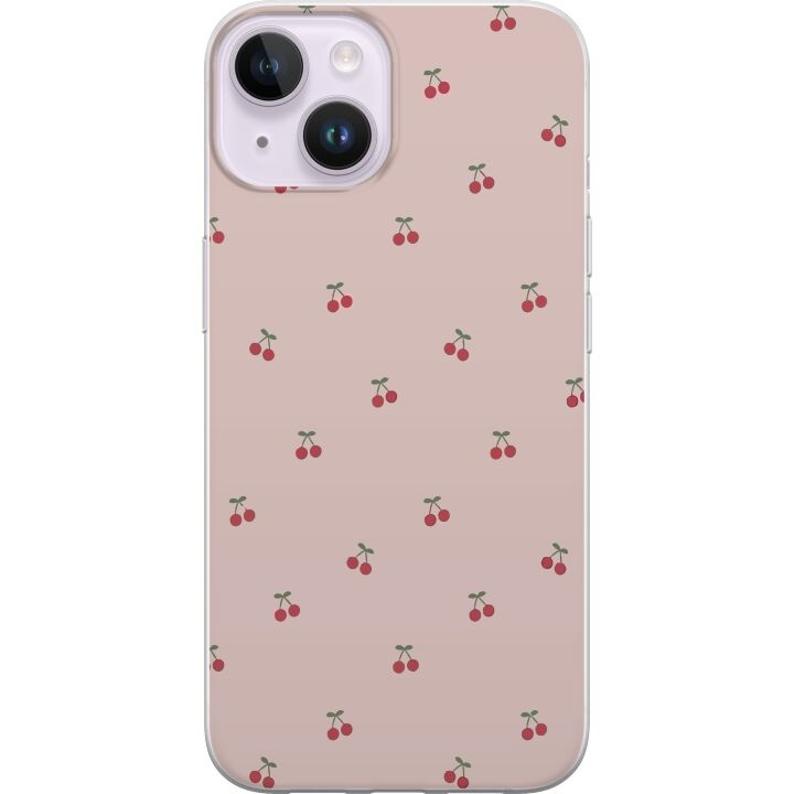 Mobilskal till Apple iPhone 15 Plus med Körsbär motiv i gruppen SMARTPHONE & SURFPLATTOR / Mobilskydd / Apple / iPhone 15 hos TP E-commerce Nordic AB (A50952)