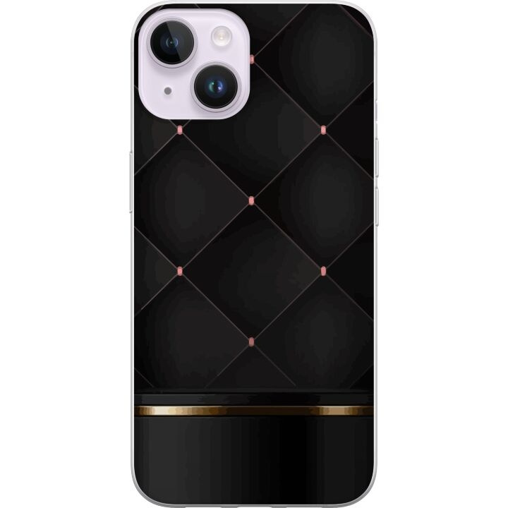 Mobilskal till Apple iPhone 15 Plus med Lyxig linje motiv i gruppen SMARTPHONE & SURFPLATTOR / Mobilskydd / Apple / iPhone 15 hos TP E-commerce Nordic AB (A50960)