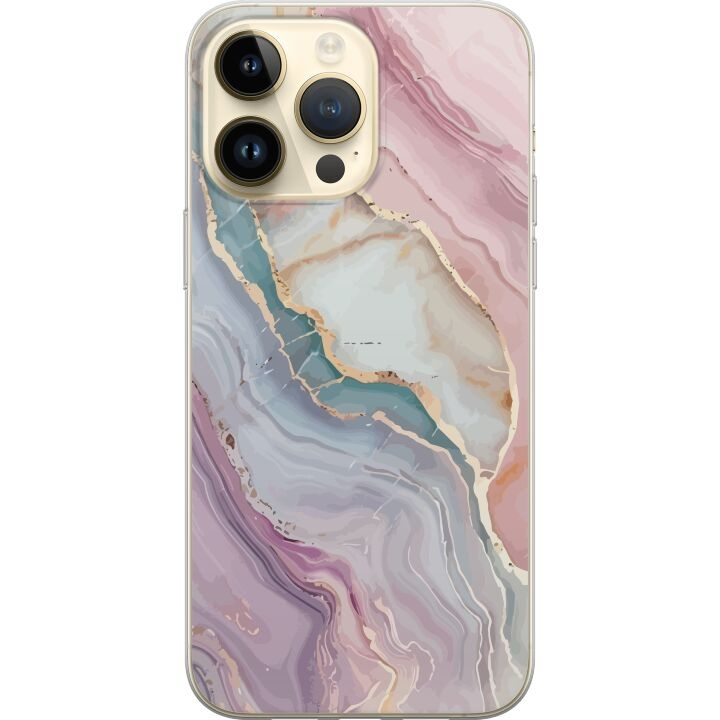Mobilskal till Apple iPhone 15 Pro Max med Marmor motiv i gruppen SMARTPHONE & SURFPLATTOR / Mobilskydd / Apple / iPhone 15 hos TP E-commerce Nordic AB (A51021)