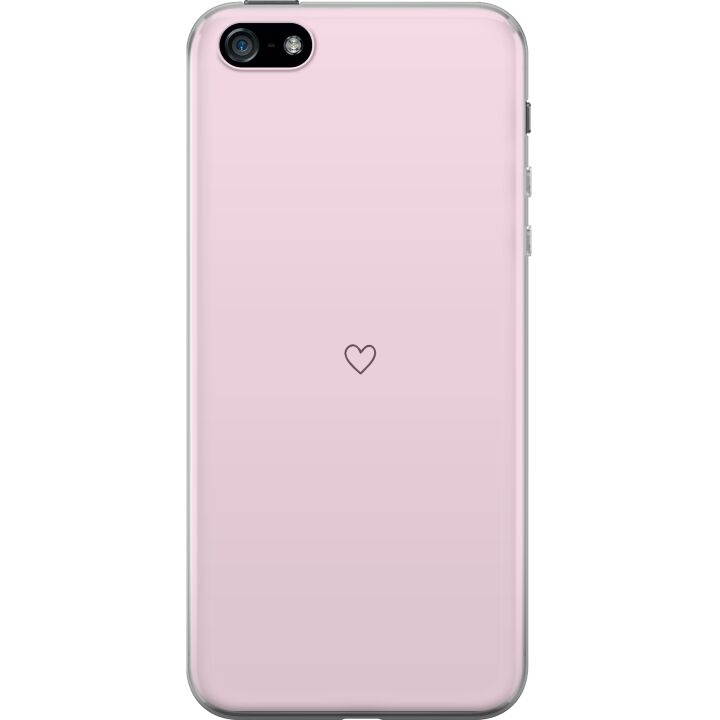 Mobilskal till Apple iPhone 5 med Hjärta motiv i gruppen SMARTPHONE & SURFPLATTOR / Mobilskydd / Apple / iPhone 5/5S/SE hos TP E-commerce Nordic AB (A51126)