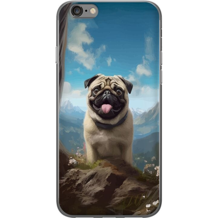 Mobilskal till Apple iPhone 6 med Glad Hund motiv i gruppen SMARTPHONE & SURFPLATTOR / Mobilskydd / Apple / iPhone 6/6S hos TP E-commerce Nordic AB (A51260)