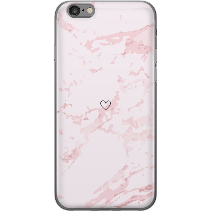 Mobilskal till Apple iPhone 6 med Rosa Hjärta motiv i gruppen SMARTPHONE & SURFPLATTOR / Mobilskydd / Apple / iPhone 6/6S hos TP E-commerce Nordic AB (A51265)