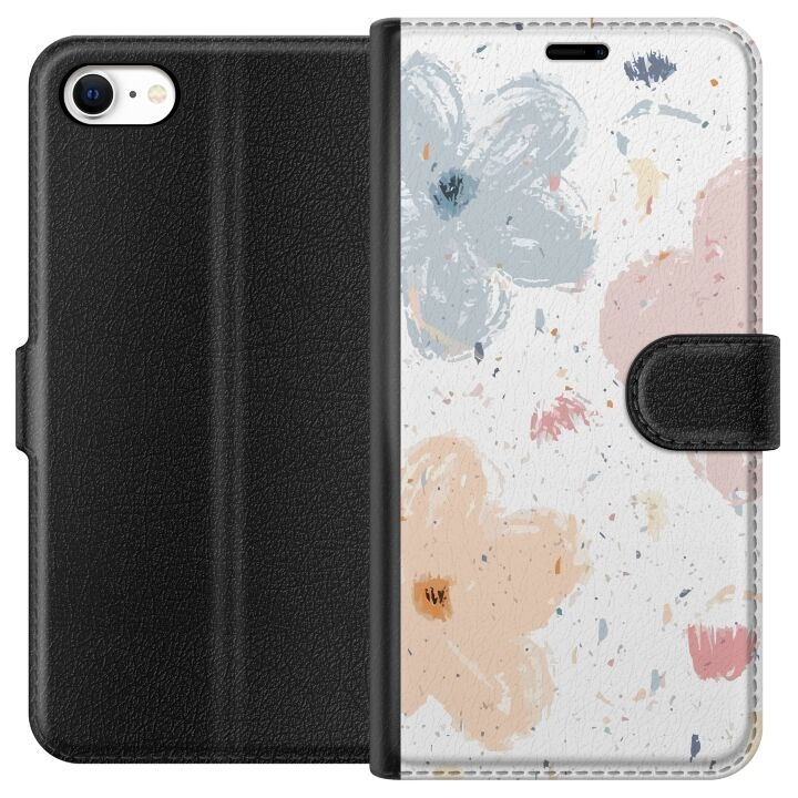 Plånboksfodral till Apple iPhone 6s med Blommor motiv i gruppen SMARTPHONE & SURFPLATTOR / Mobilskydd / Apple / iPhone 6/6S hos TP E-commerce Nordic AB (A51308)