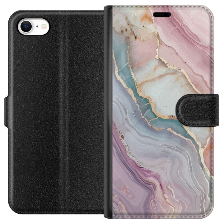 Plånboksfodral till Apple iPhone 6s med Marmor motiv i gruppen SMARTPHONE & SURFPLATTOR / Mobilskydd / Apple / iPhone 6/6S hos TP E-commerce Nordic AB (A51318)