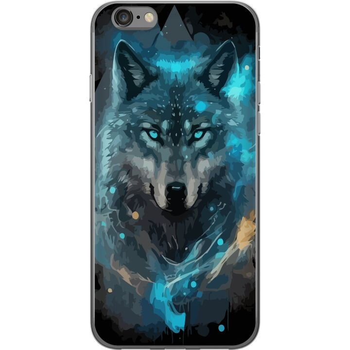 Mobilskal till Apple iPhone 6s med Varg motiv i gruppen SMARTPHONE & SURFPLATTOR / Mobilskydd / Apple / iPhone 6/6S hos TP E-commerce Nordic AB (A51328)