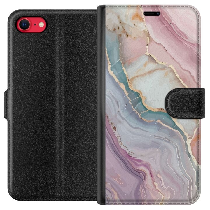 Plånboksfodral till Apple iPhone 7 med Marmor motiv i gruppen SMARTPHONE & SURFPLATTOR / Mobilskydd / Apple / iPhone 7 hos TP E-commerce Nordic AB (A51399)