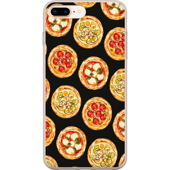 Mobilskal till Apple iPhone 7 Plus med Pizza motiv i gruppen SMARTPHONE & SURFPLATTOR / Mobilskydd / Apple / iPhone 7 Plus / Skal hos TP E-commerce Nordic AB (A51471)