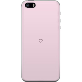 Mobilskal till Apple iPhone SE (2016) med Hjärta motiv