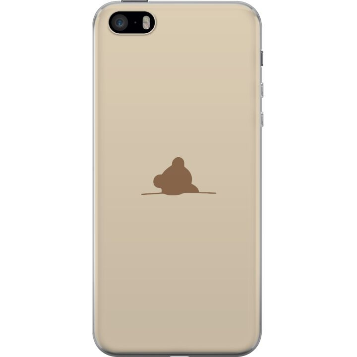 Mobilskal till Apple iPhone SE (2016) med Nalle motiv i gruppen SMARTPHONE & SURFPLATTOR / Mobilskydd / Apple / iPhone 5/5S/SE hos TP E-commerce Nordic AB (A51694)