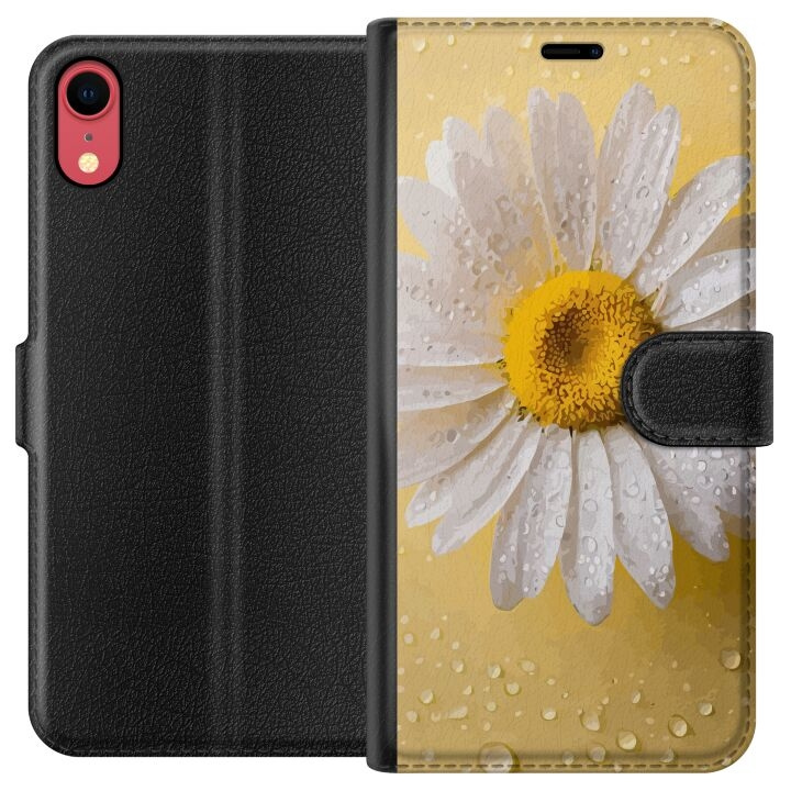Plånboksfodral till Apple iPhone XR med Porslinsblomma motiv i gruppen SMARTPHONE & SURFPLATTOR / Mobilskydd / Apple / iPhone XR hos TP E-commerce Nordic AB (A51809)