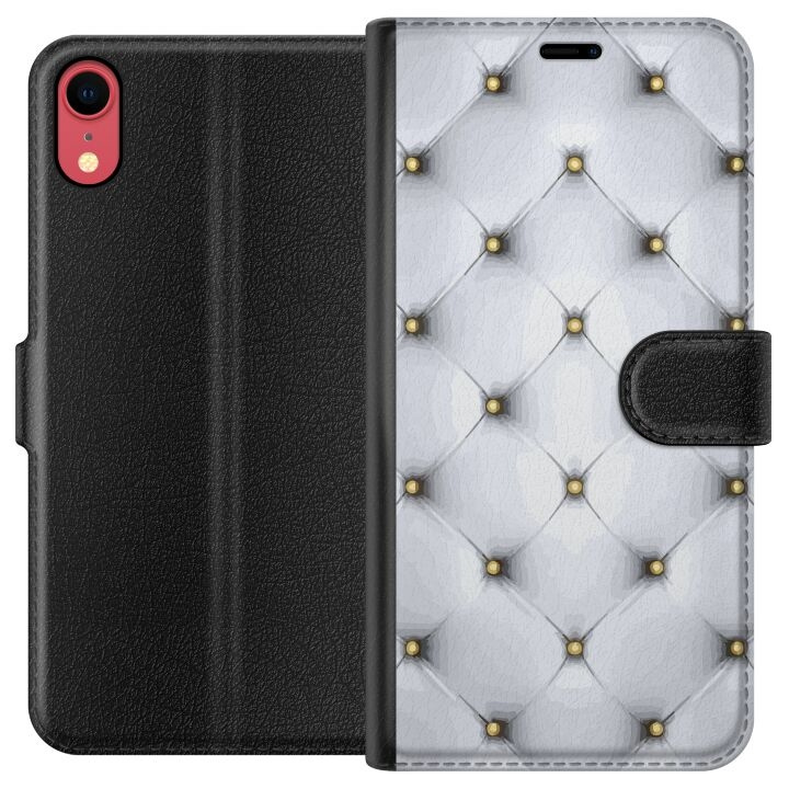 Plånboksfodral till Apple iPhone XR med Lyxigt motiv i gruppen SMARTPHONE & SURFPLATTOR / Mobilskydd / Apple / iPhone XR hos TP E-commerce Nordic AB (A51823)