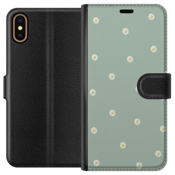 Plånboksfodral till Apple iPhone XS med Prästkragar motiv i gruppen SMARTPHONE & SURFPLATTOR / Mobilskydd / Apple / iPhone X/XS hos TP E-commerce Nordic AB (A51867)