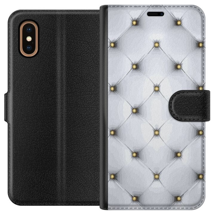 Plånboksfodral till Apple iPhone XS Max med Lyxigt motiv i gruppen SMARTPHONE & SURFPLATTOR / Mobilskydd / Apple / iPhone XS Max hos TP E-commerce Nordic AB (A51931)