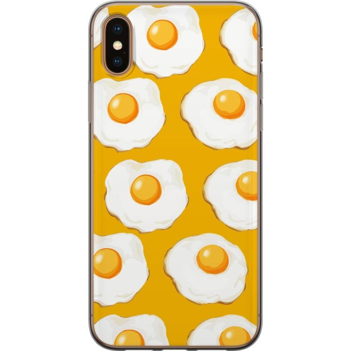 Mobilskal till Apple iPhone XS Max med Stekt ägg motiv i gruppen SMARTPHONE & SURFPLATTOR / Mobilskydd / Apple / iPhone XS Max hos TP E-commerce Nordic AB (A51946)